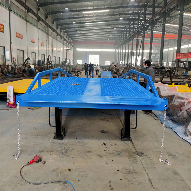 Ramp Container Adjustable Warehouse Dock Duty Heavy Loading Bridge Ramp