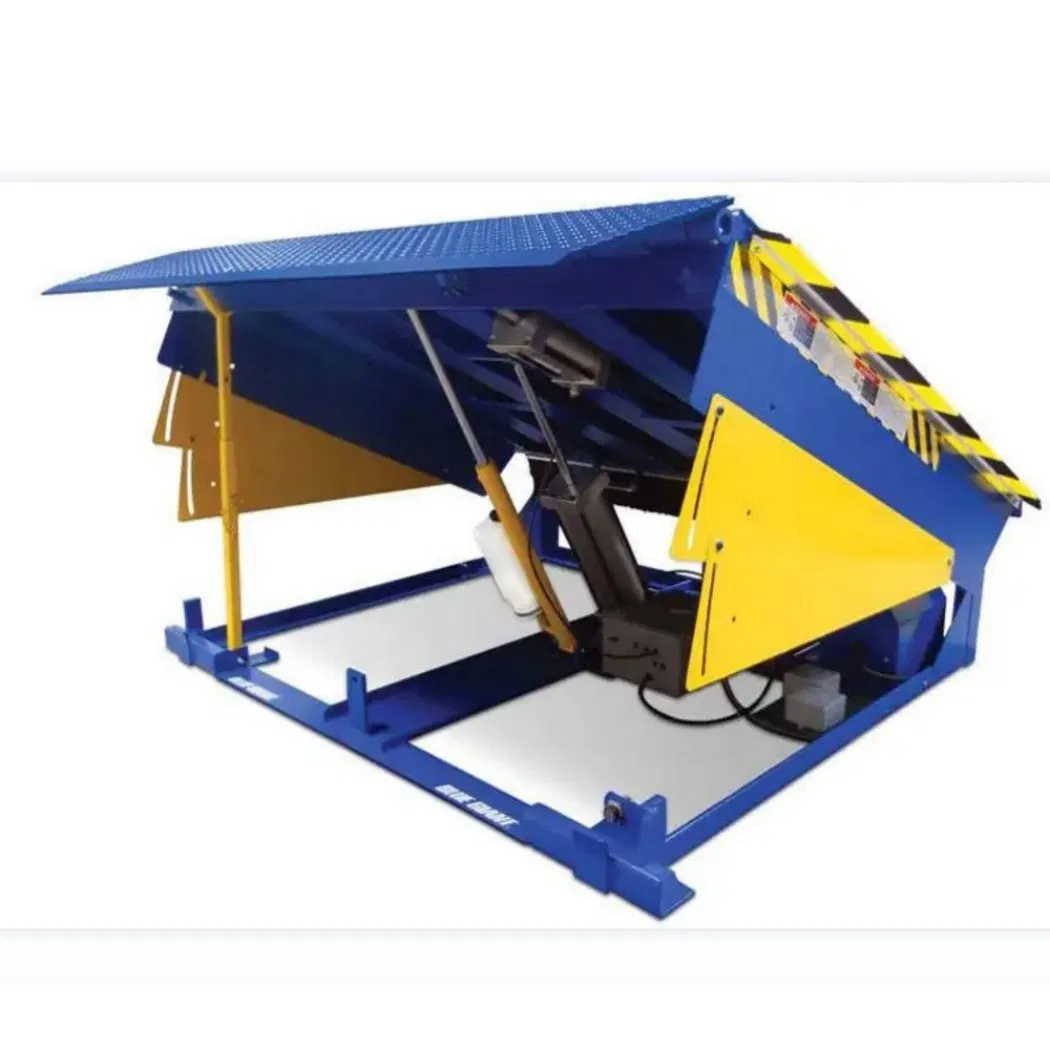6 Ton 10 Ton Adjusted Hydraulic Towable Dock Leveler Fixed Container Loading Ramp Platform