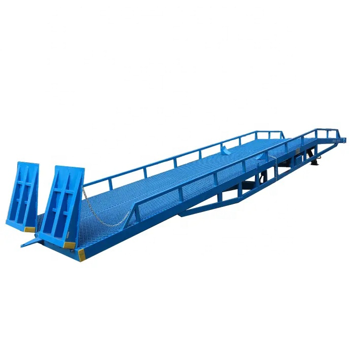 Customized 6-20 Ton Mobile Container Ramp for Forklift Mobile Boarding Bridge for Machinery Repair Shops and Warehouses