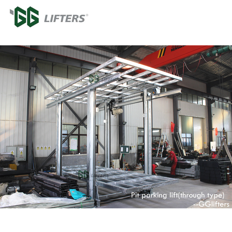 Pit Automatic Park Lifts Vertical Parking System Underground Storage Parking
