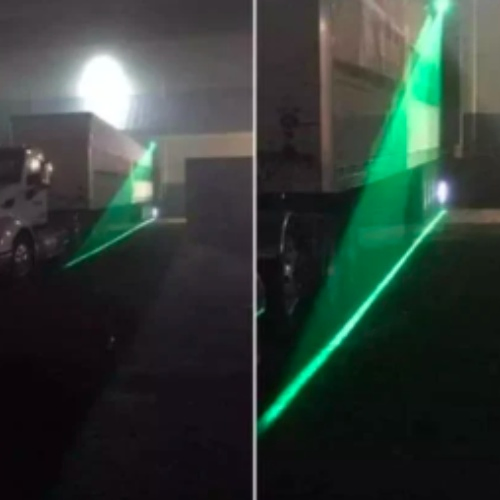 3r Heavy-Duty Dock Aligner Virtual Line Light Laser Docking System for Logistics Warehouses