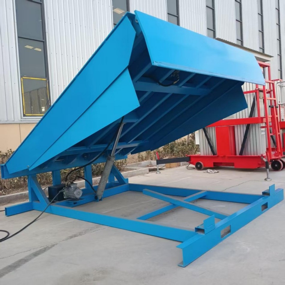 New Warehouse Hydraulic Dock Ramp Electric Stationary Loading Dock Leveler for Hotels Fixed Dock Leveler