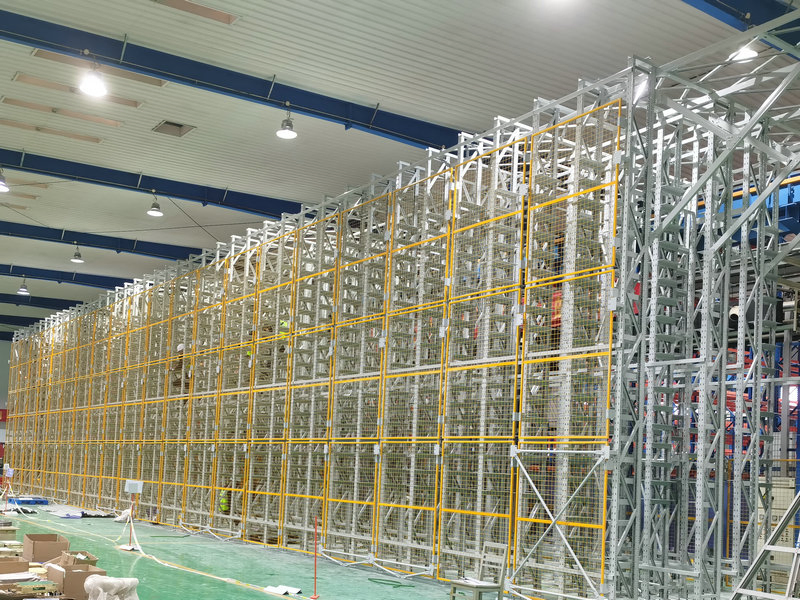 Innovative Steel Hy-Asrs-4 Inventory Control System in Royal Blue and Automated Storage and Retrieval System