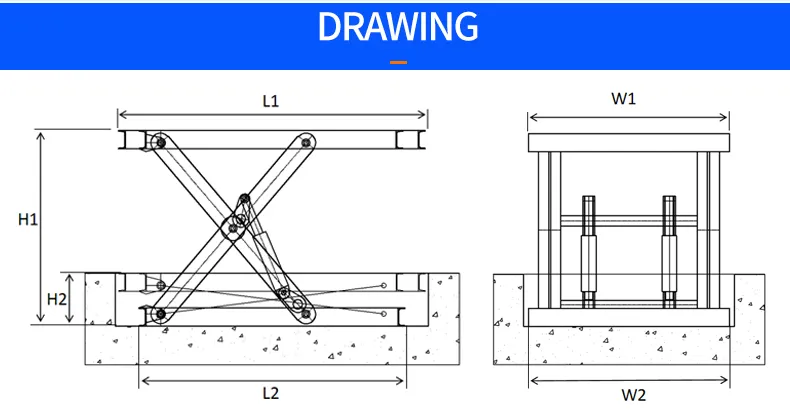 Technical Specifications Scissor Lift