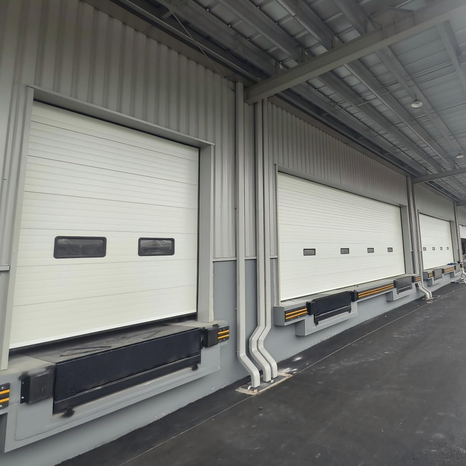 Panda Heavy-Duty Steel Dock Leveler Fixed Hydraul Loading Platform with Pump Station and Double Cylinders for Warehouse Use