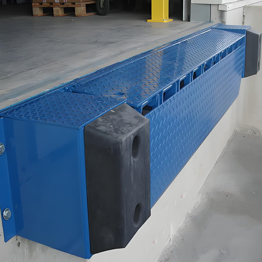 Stationary Fixed Mechanical Edge Dock Leveler for Loading Bay in Warehouse