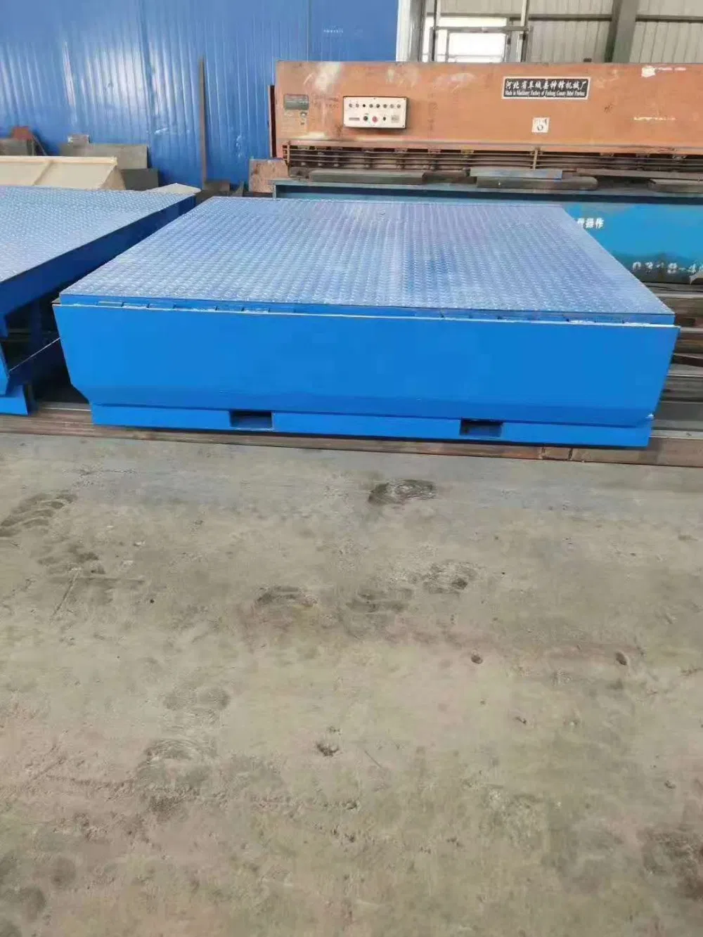 6 Ton 10 Ton Adjusted Hydraulic Towable Dock Leveler Fixed Container Loading Ramp Platform