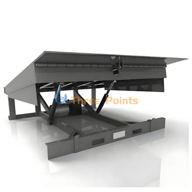 Heavy Duty 12ton Hydraulic Dock Leveler Adjustable Loading Platform for Warehouse Logistics