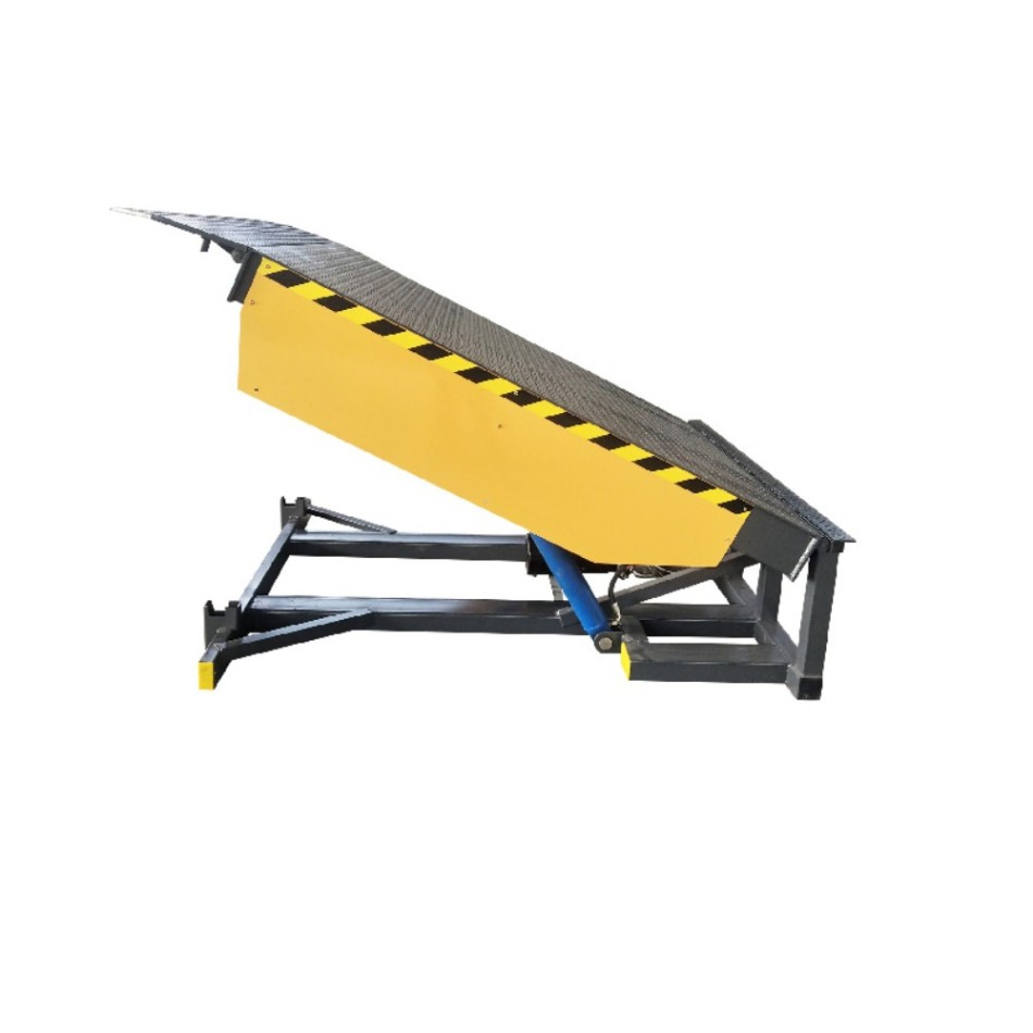 Hydraulic Lift Stationary Mechanical Dock Lever Ramp Fixed Truck Dock Leveler Boarding Bridge Yard Loading Ramp