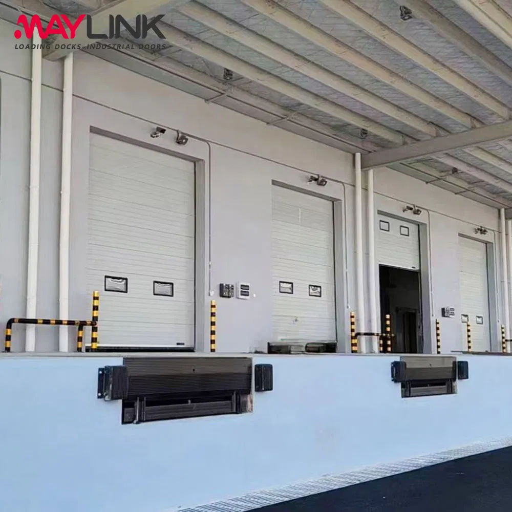 Maylink Pit-Mounted Permanent Installation High Bearing Capacity Full Hydraulic System Loading Dock Leveler