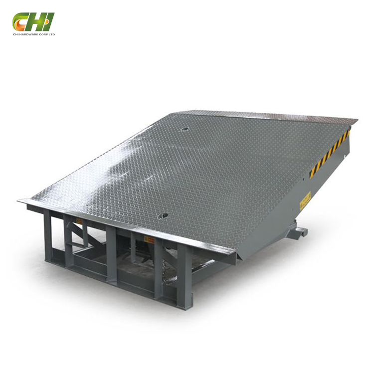 Manual Mechanical Automatic Dock Level Fixed Aluminium Dock Leveller 6ton Hydraulic Units Dock Leveler Brazil with Ramp