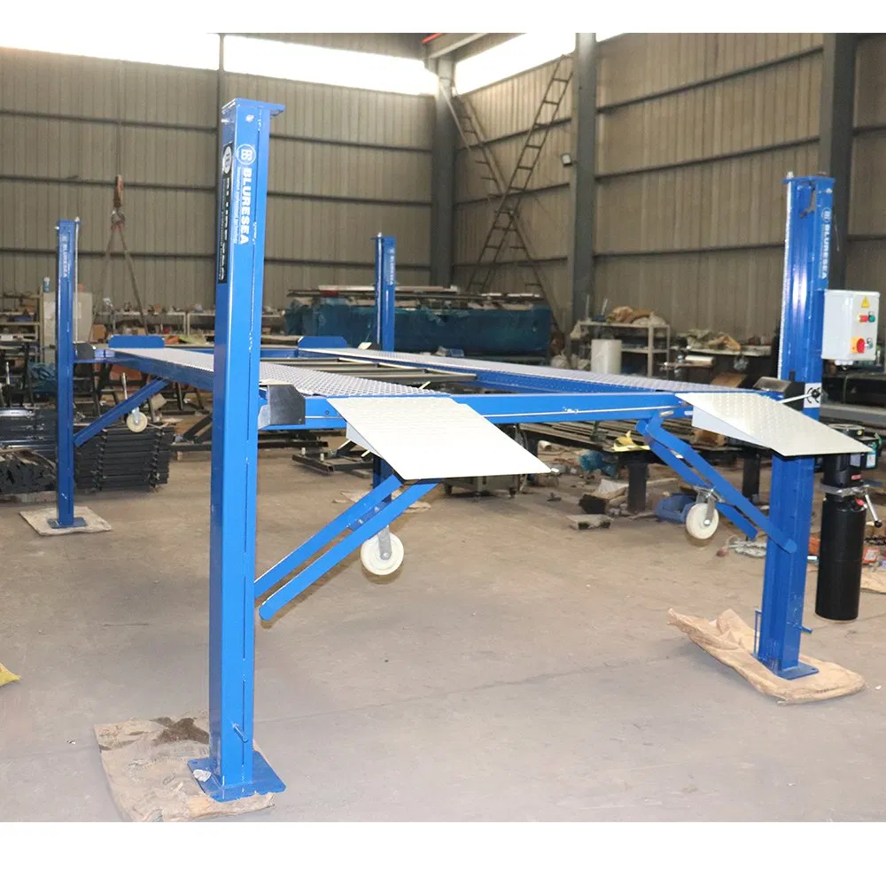 Hydraulic Cylinder Slider Four Post Car Parking Garage Parking System