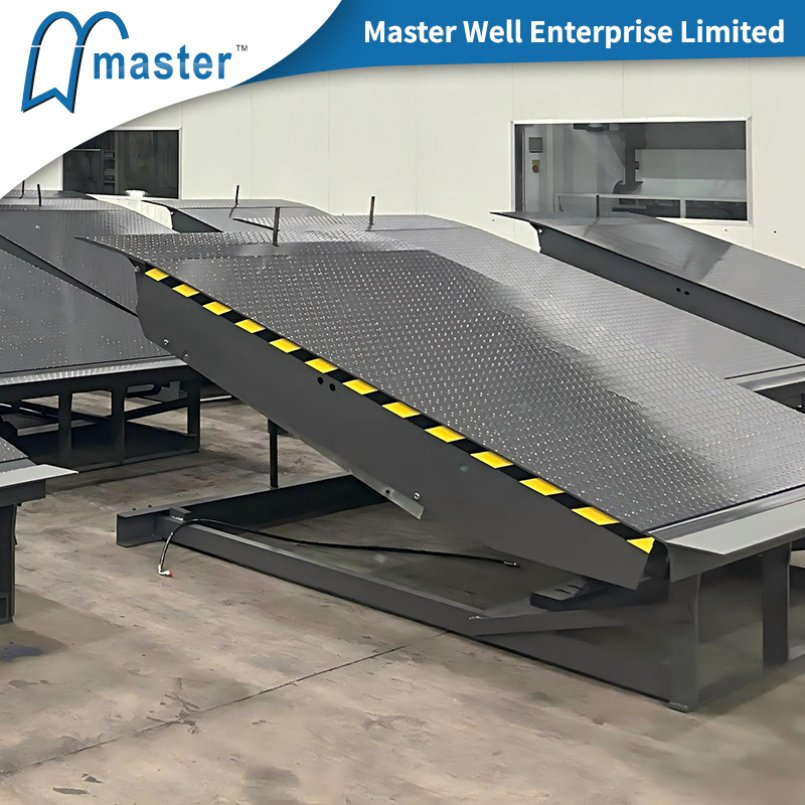 Electric Telescopic Lip Container Hydraulic Vertical Storing Dock Leveler