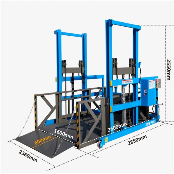 Mobile Loading Dock for Logistics Goods Platform Elevator