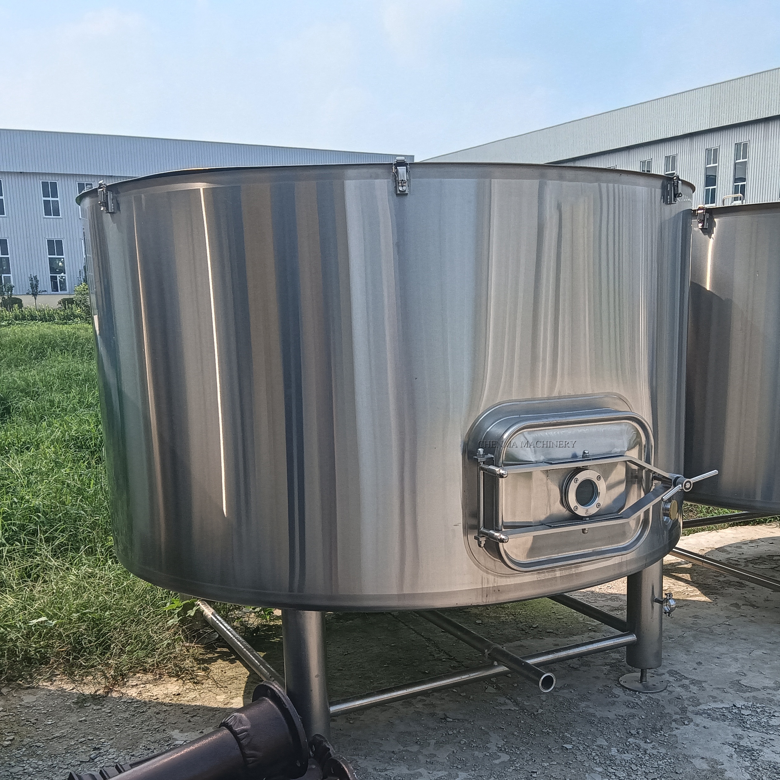 Stock Kombucha Open Fermenter Reduced Price Treatment Used Manufacturing Plant Farm ISO Certified Pump.Core Equipment Fermenting