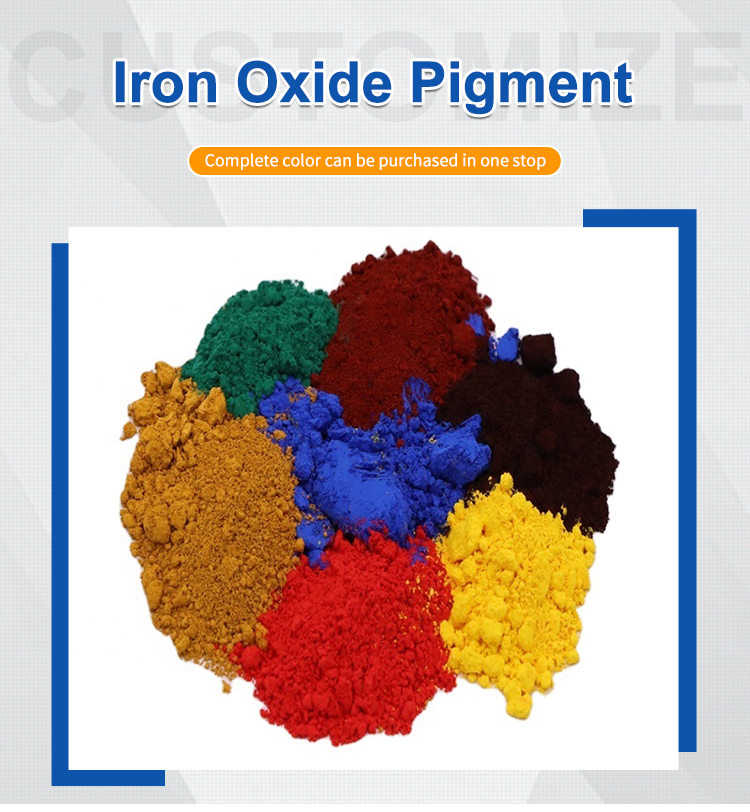Iron Oxide Pigment Banner 2