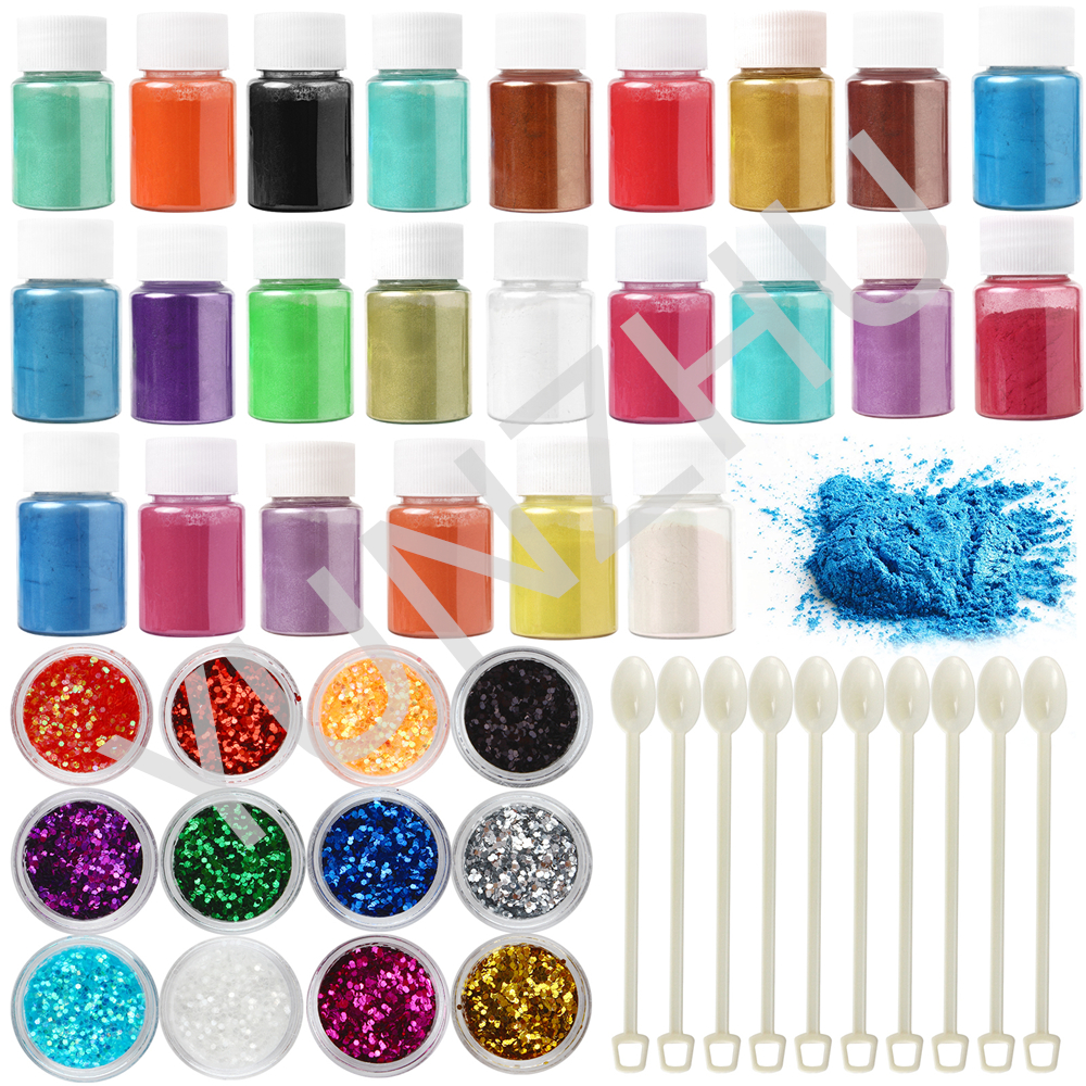 Chromatic Pearlescent Luster Pigment Specimen 6