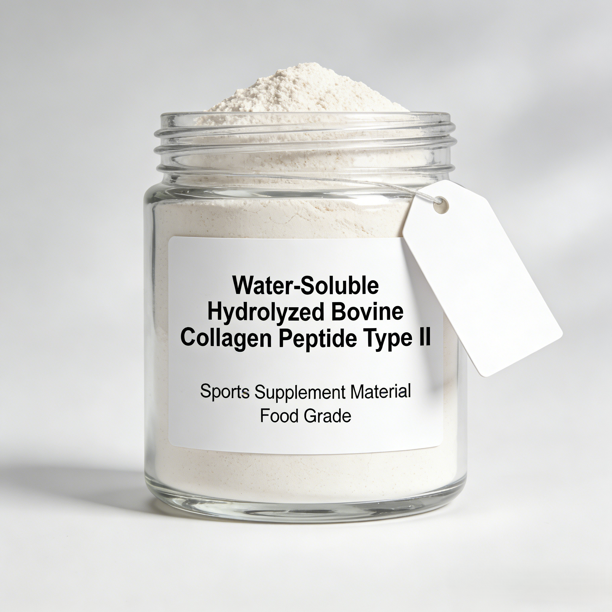 Cosmetics Ingredients Water Dissolve Hydrolyzed Bovine Collagen Peptide Type Ll Sports Supplement Material Food Grade