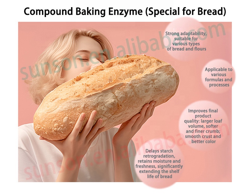 Compound Baking Enzyme Blend Can Be Used In The Processing Of Various Types Of Bread, Improves Final Bakery Product Quality