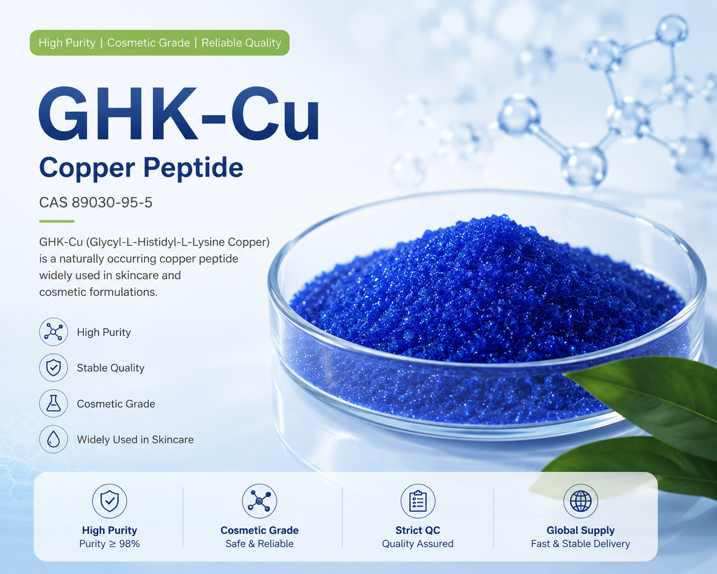 GHK-Cu Copper Peptide Banner