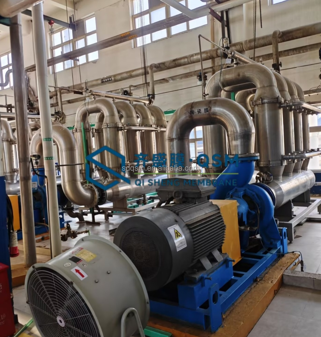 Fermentation Broth Clarification Beer Brewery Crossflow Filtration 200nm Pore Size Ceramic Membrane Filter For Microfiltration
