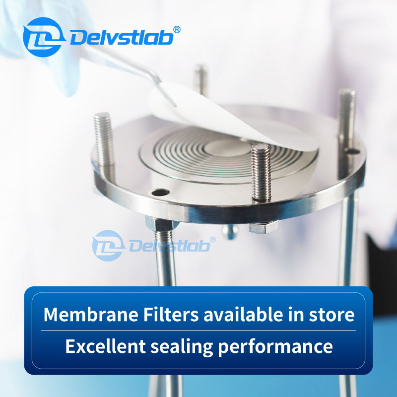 150mm 316 Stainless Steel UV Ink Protein Medium Single Layer Vacuum Filter Lab Ink Filtration