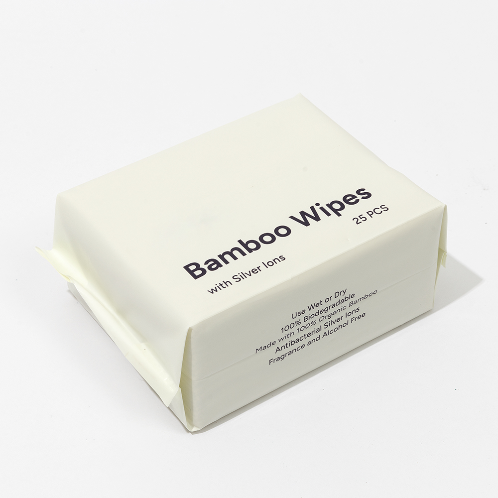 Factory Custom Disposable Bamboo Viscose Face Towel Biodegradable XL Dry Face Wipes Soft Clean Facial Towels for Sensitive Skin
