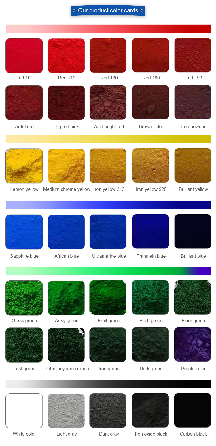 Iron Oxide Pigment Sample 5