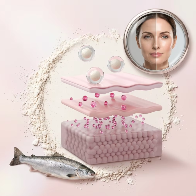 External Use Cosmetic Grade Salmon PDRN Powder Polydeoxyribonucleotide For Skin Care