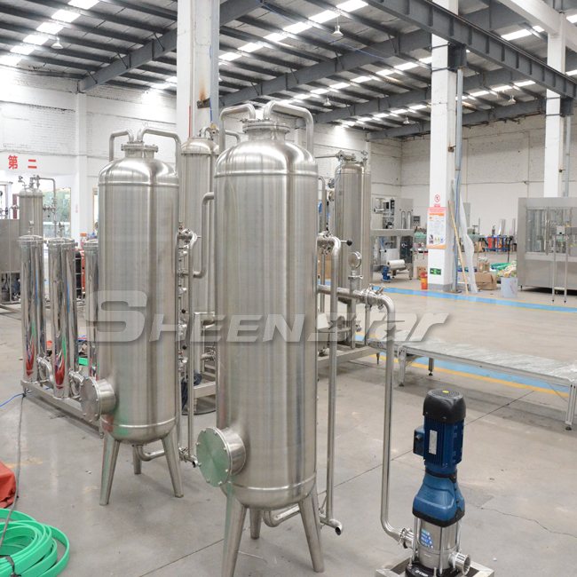 Factory Price Drinking Water Treatment Equipment / RO Uv Water Filter System / Deep Well Water Purification Plant
