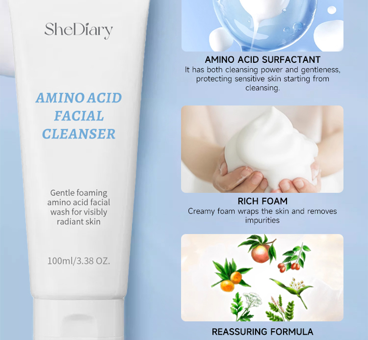 Amino Acid Facial Cleanser Styling 3