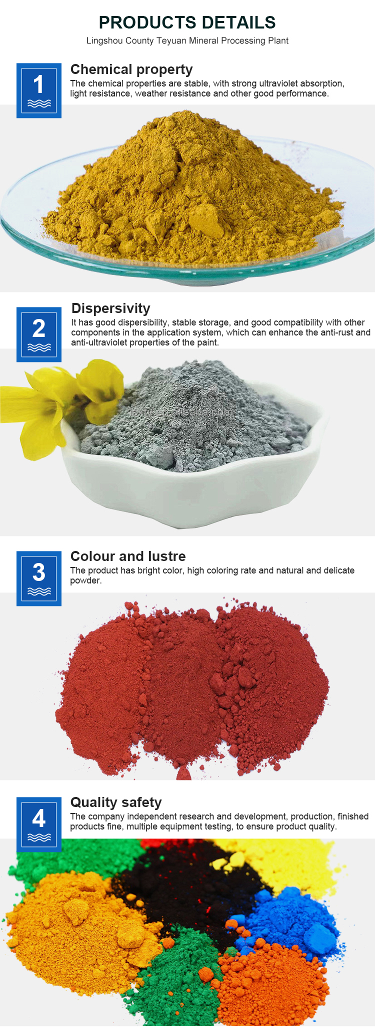 Iron Oxide Pigment Sample 3