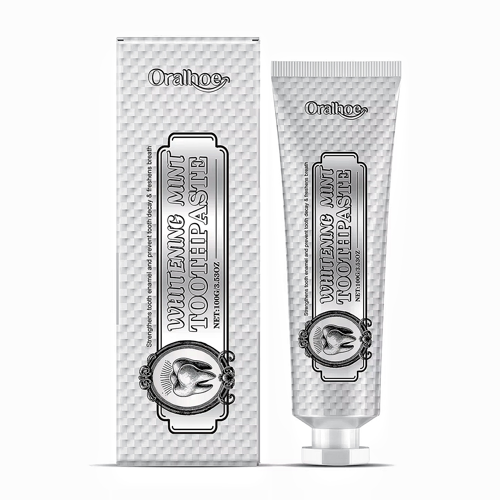 Factory-made ORALHOE Adult Anti-Bacterial Oral Care Toothpaste Chemical Ingredients Remove Plaque Bad Breath-Refreshing Mint