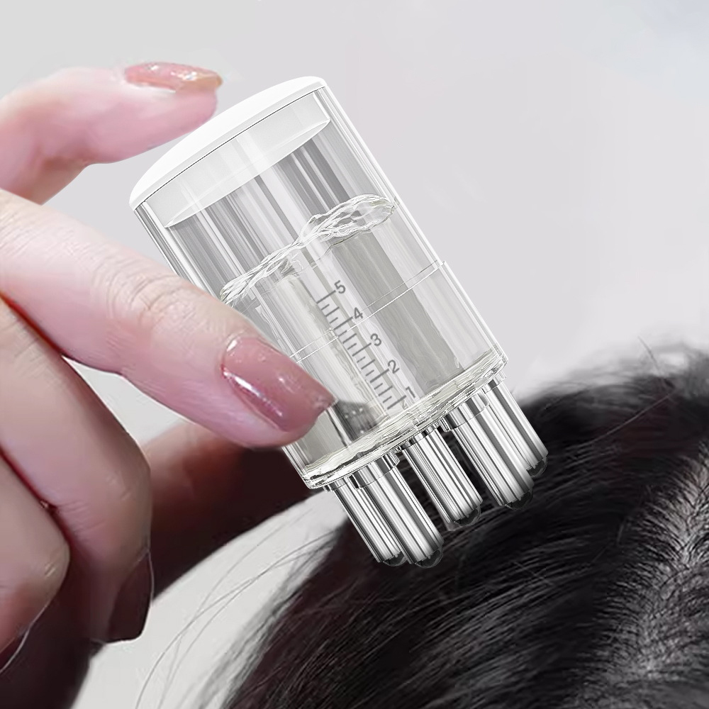 OstarBeauty 5ML Hair Serum Applicator Scalp Comb Hair Growth Oil Treatment Convenient Medicine Hair Oil Scalp Massage Tool