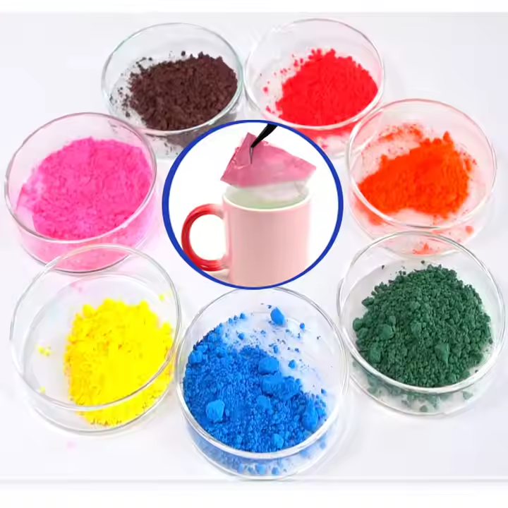 Wholesale Thermochromic Pigment Powder Heat Sensitive Color Changing Pigment Reversible Powder for Fabric Dye Cosmetic Ink Resin