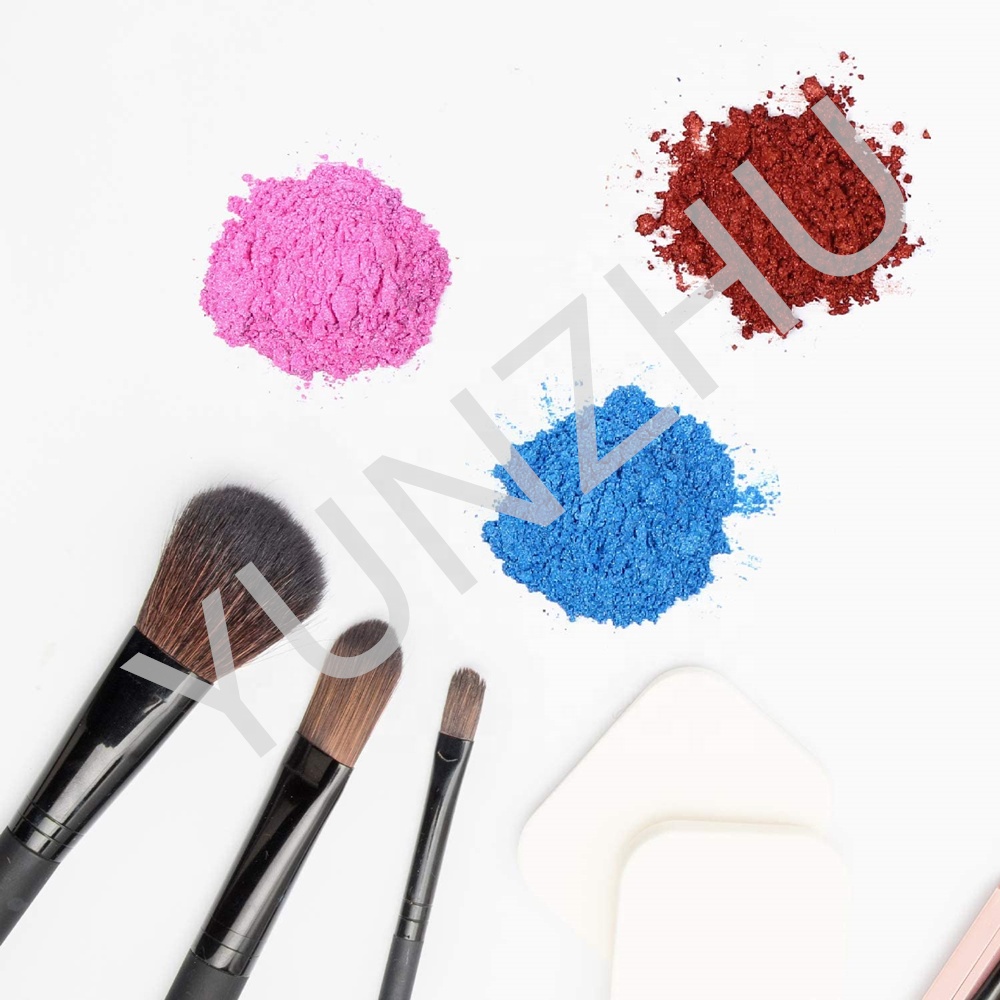 Yunzhu 2022 Natural Cosmetic Grade Mica Powder Pigment Multi-Color Ceramic Titanium Ink for Makeup and Coating