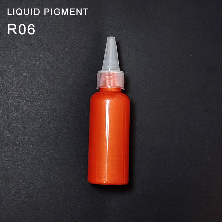 Liquid Pigment for Lipgloss and Lipstick Raw Materials Red Color Paste of Liquid Lipstick in Bulk
