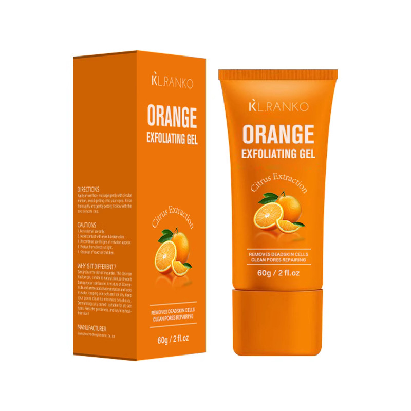 Latest Organic Ingredient Vitamin C 60g Facial Exfoliating Gel Korean Skin Care Product