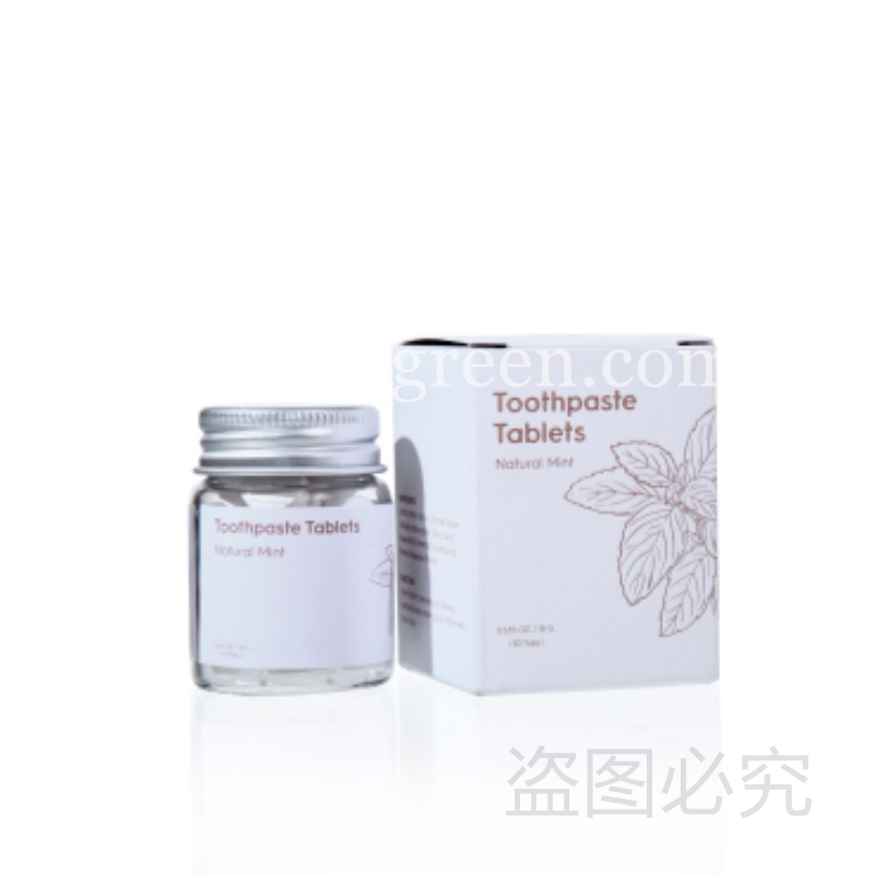 30 Pack Toothpaste Tablets With Hydroxyapatite Protect Your Teeth Fresh Breath Natural Ingredients