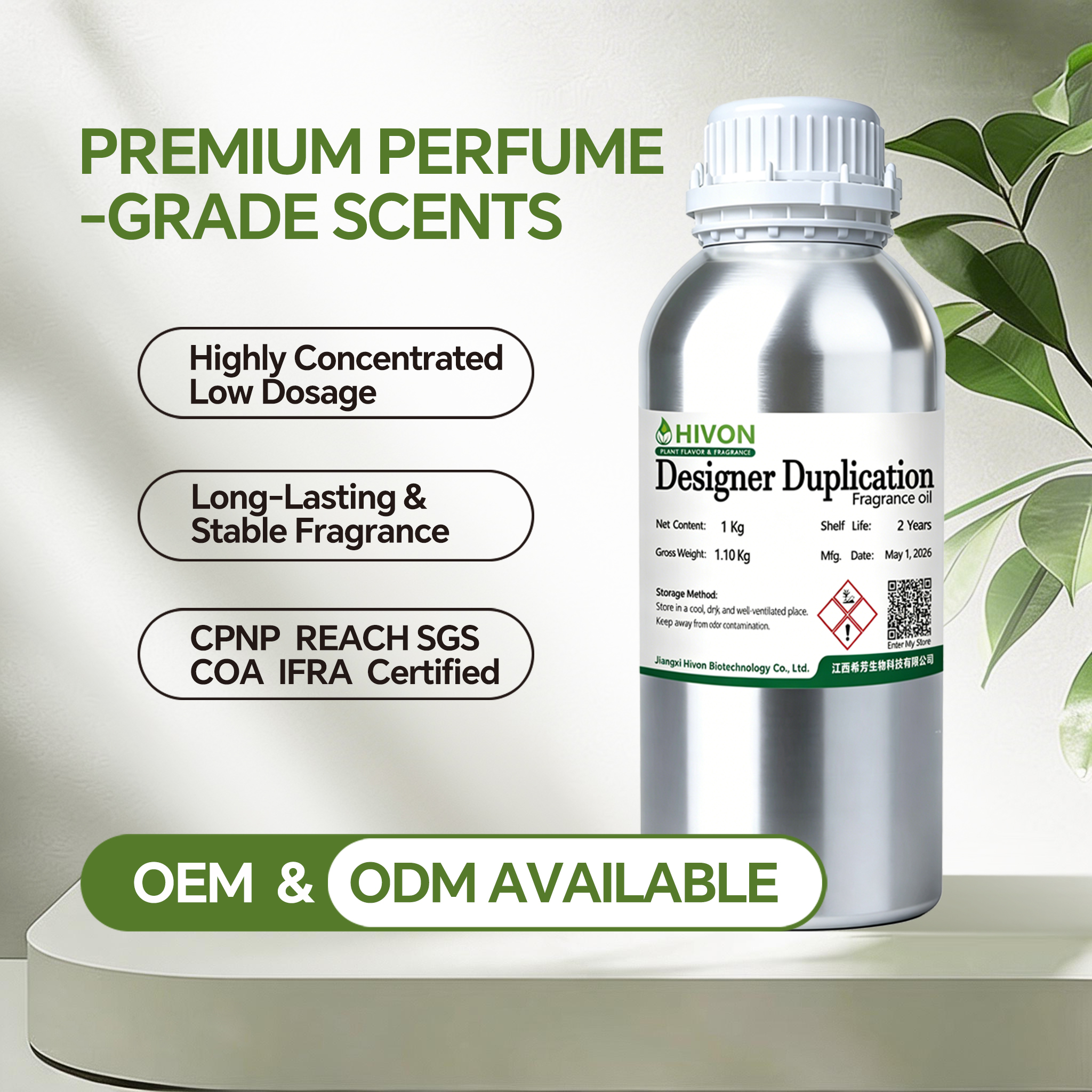 Natural Plant Based Chrysanthemum Essential Oil For Perfume Making For Skin Care, Lotion, Cream &amp; Personal Care Products