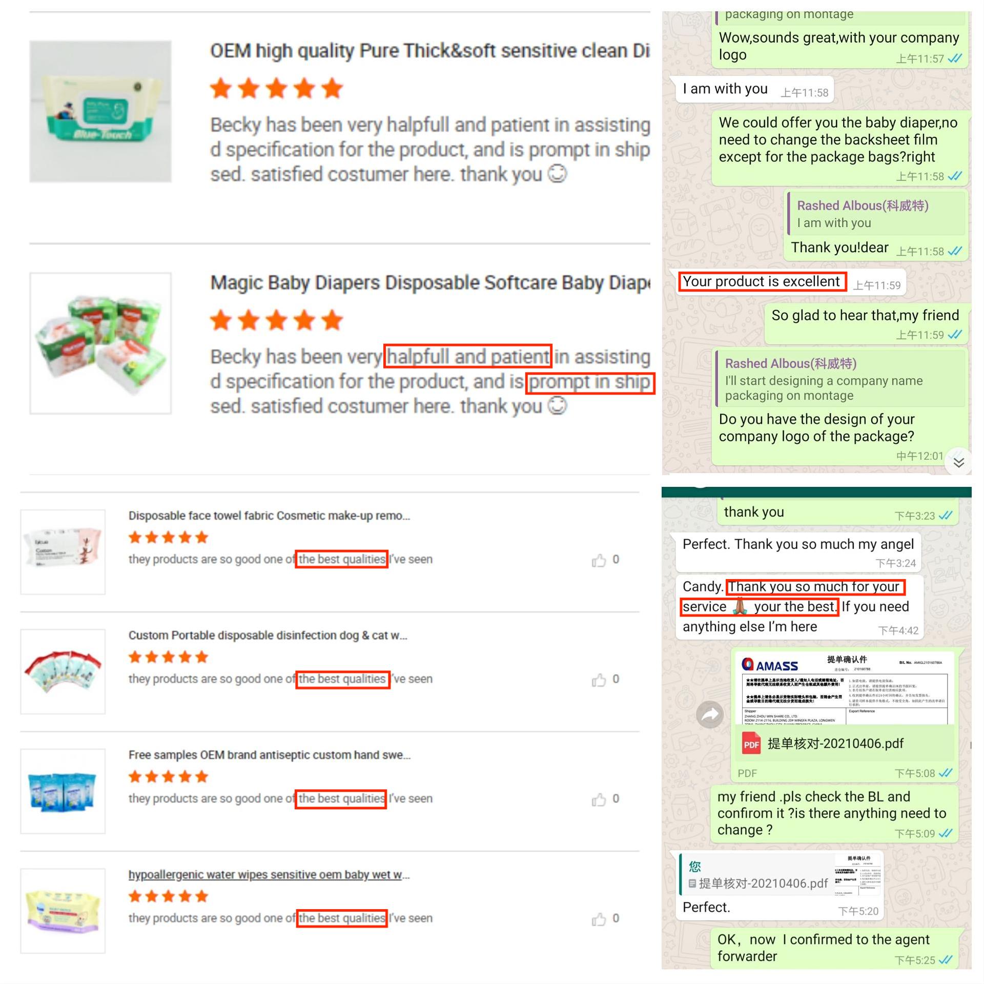 Customer Evaluation