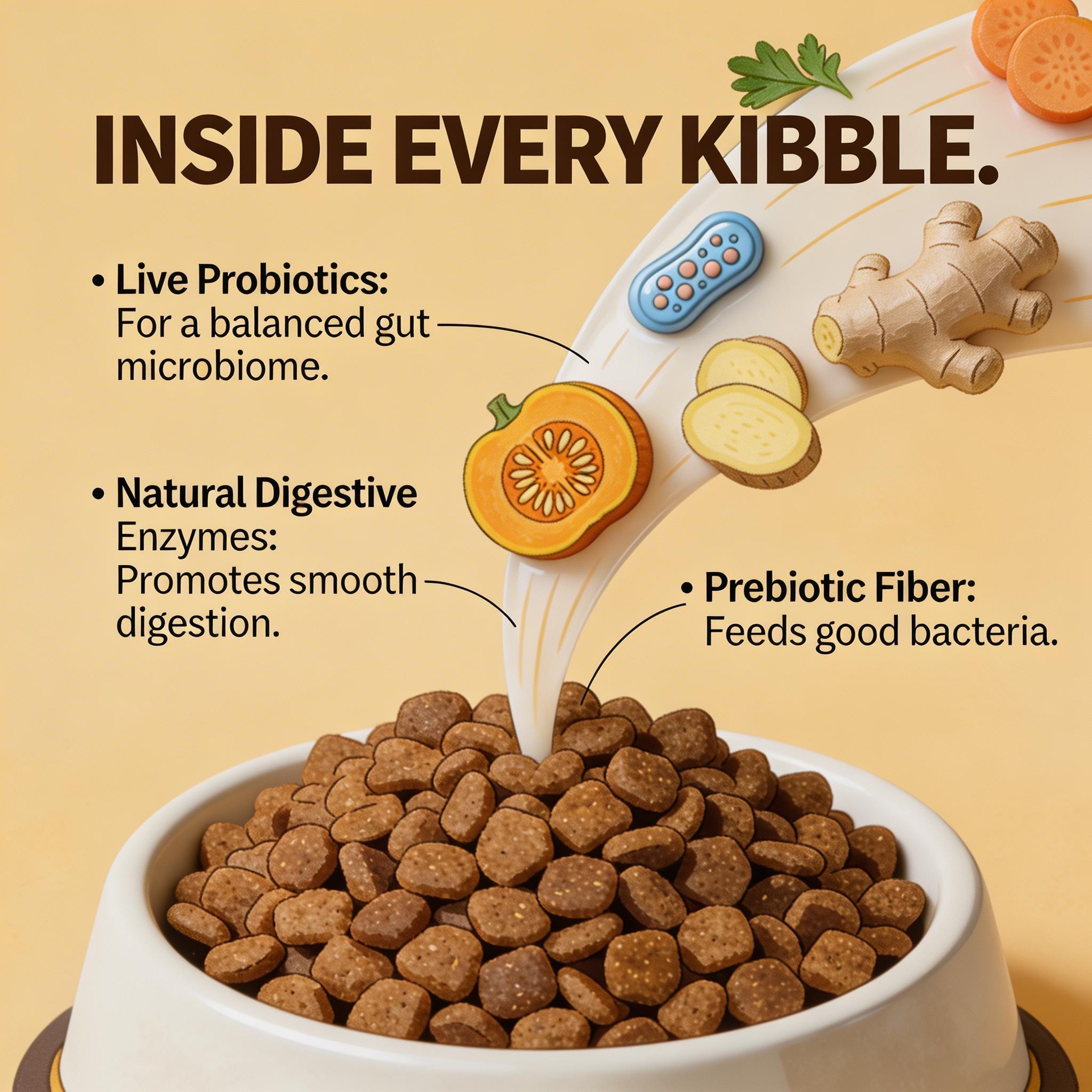 Hot Selling Active Probiotics Natural Digestive Enzymes Gastrointestinal Care High-Protein Organic Additive-Free Bone Joint Food
