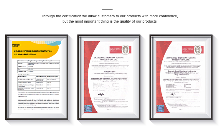 Certification Documents