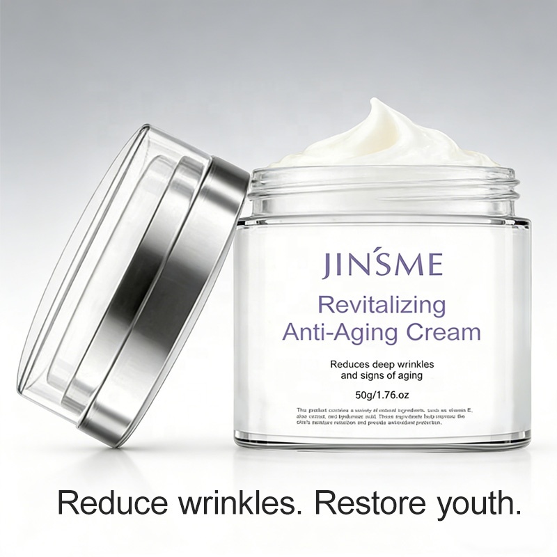 Private Label OEM Anti Wrinkle Face Cream Fragrance Free Hyaluronic Acid Anti Aging Moisturizer For Mature Skin