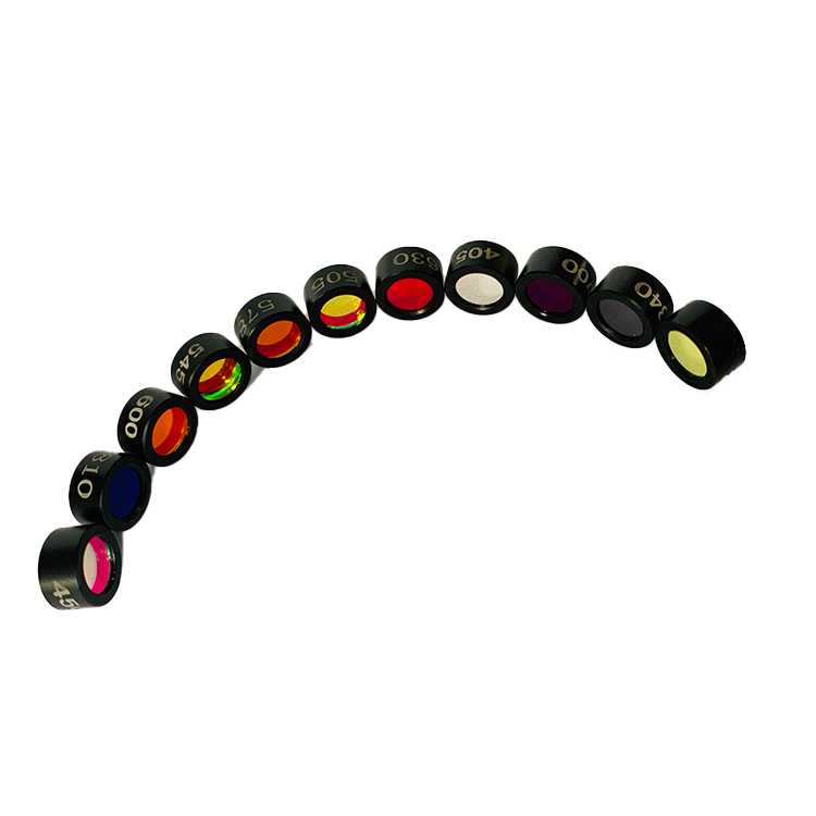 Kingki Biochemical Detection 340nm Enzyme Standard UV Band Pass Optical Glass Light Filter
