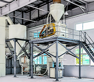 Horizontal non gravity mixer