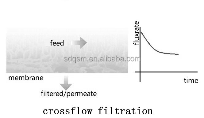 Fermentation Broth Clarification Beer Brewery Crossflow Filtration 200nm Pore Size Ceramic Membrane Filter for Microfiltration
