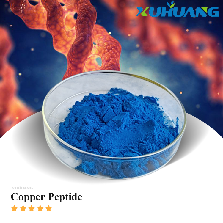 GHK Peptide Tripeptide-1 Raw Material 99% Purity CAS 49557-75-7 Cosmetic Ingredients
