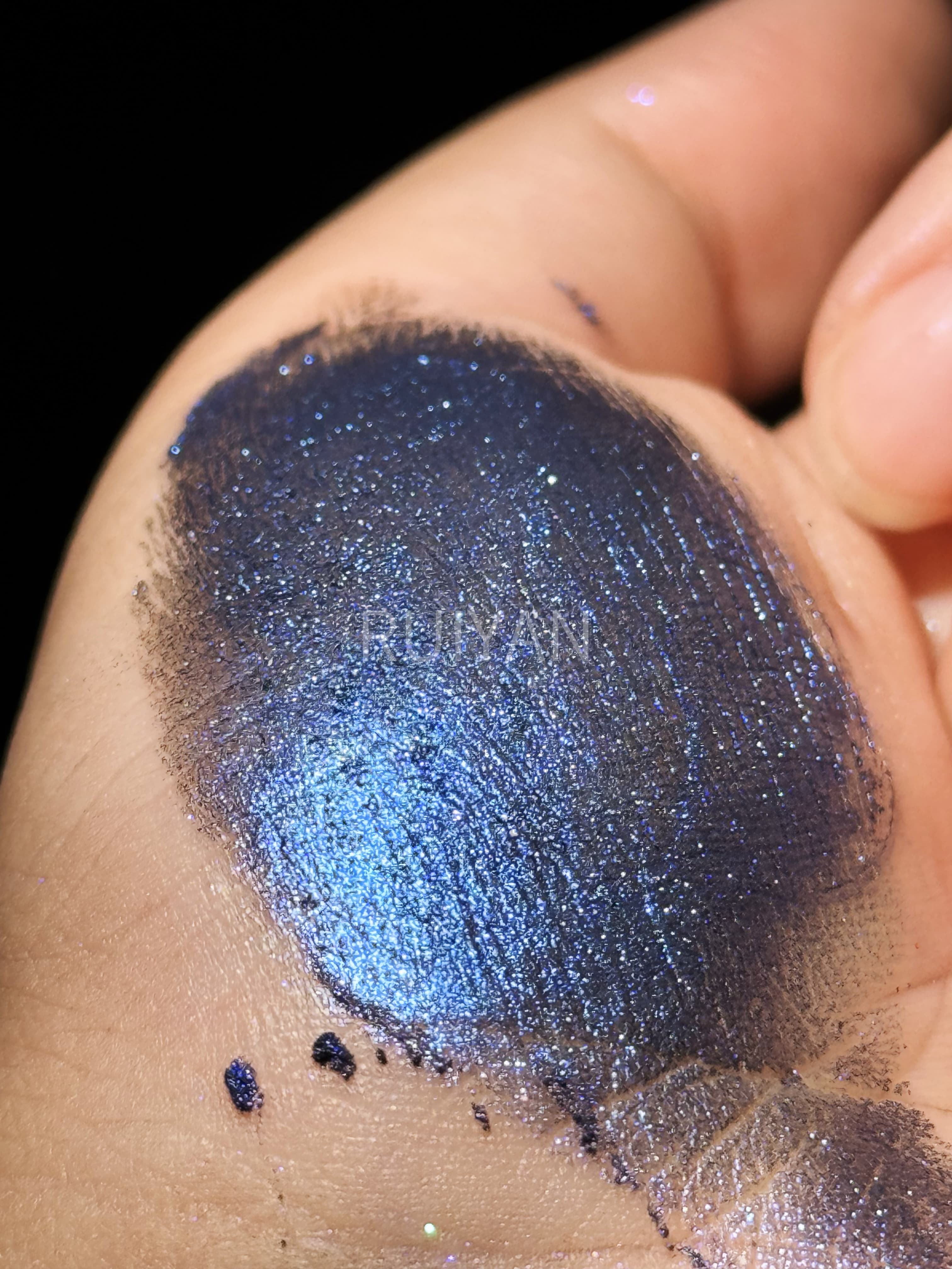 Free Sample Shanghai Ruiyan Bulk 64 Colors Cosmetic Grade Mica Powder Titanium Chromium Pigment for Nail Polish and Eyeshadow