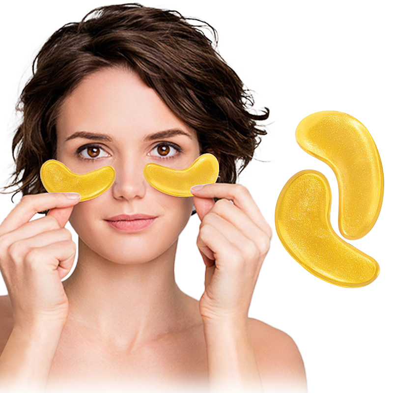 Collagen &amp; Organic Anti-Wrinkle Under Eye Patches With Anti-Puffiness &amp; Dark Circles Gel Sheet Mask (OEM Customizable)